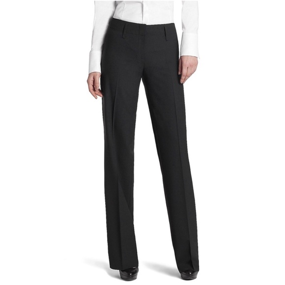 ✨NEW✨ HUGO BOSS AG Dieselstrasse 12 Straight Wool Pants